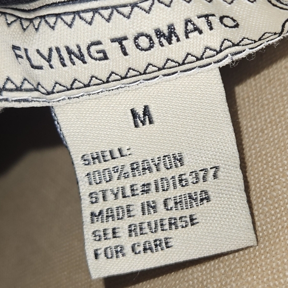 Flying Tomato Black Asymmetrical Dress with Floral Design - Picture 4 of 5